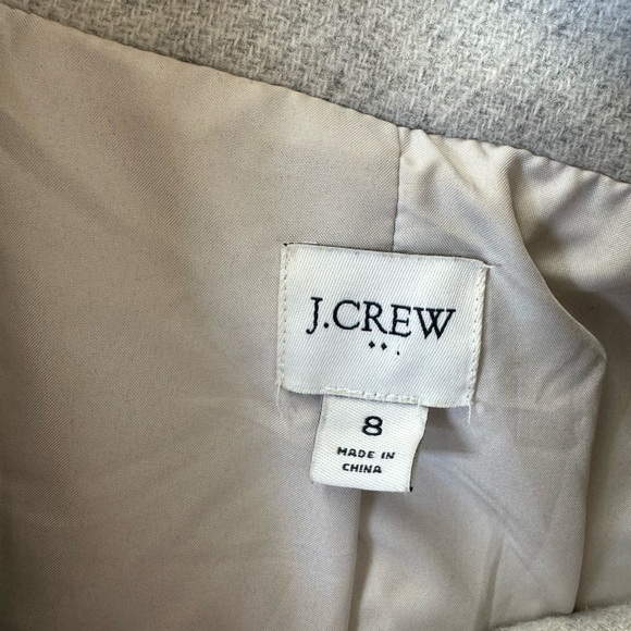 SOLD J. Crew Heather Dusk Wool Blend City Coat - Picture 7 of 10